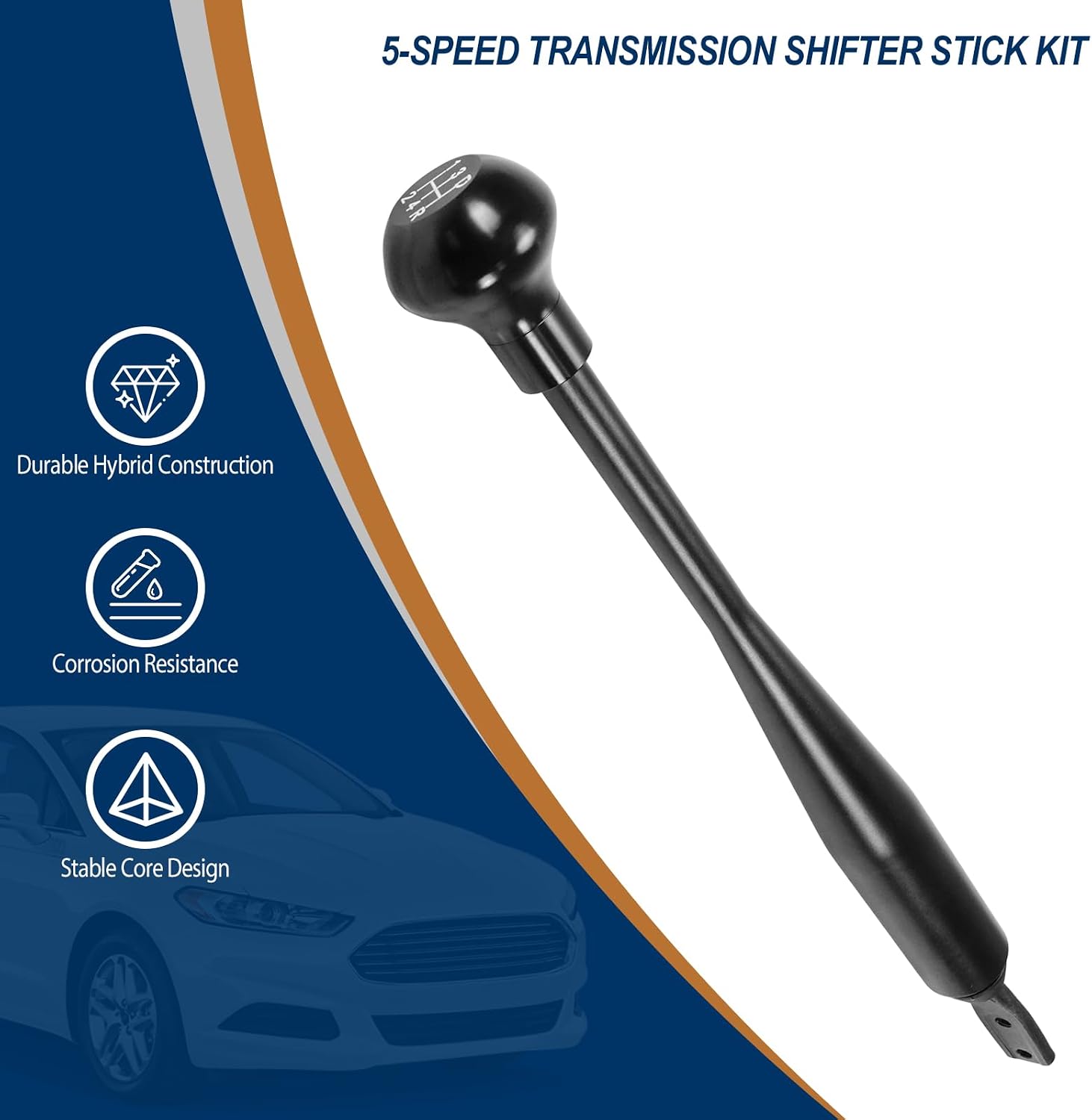 ZF S5-47 Transmission Shifter Stick Kit Ford Super Duty view 2