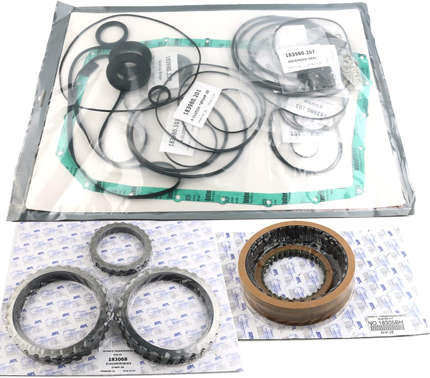 ZF6HP26 Transmission Master Rebuild Kit with Clutches